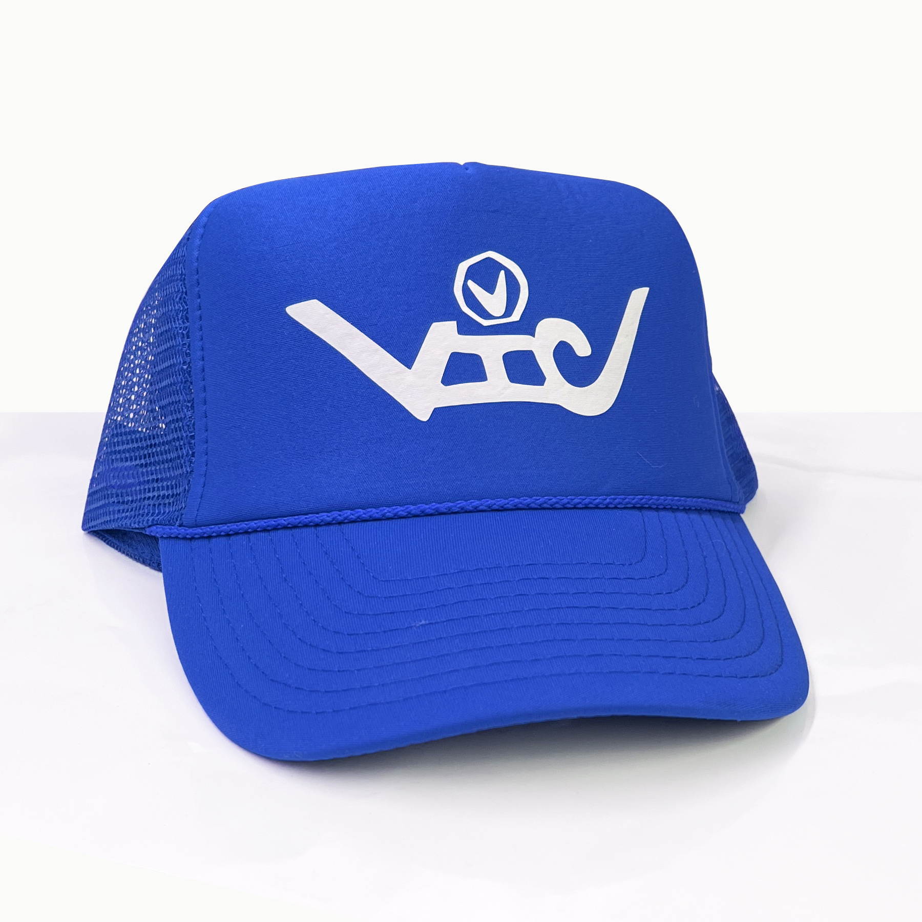 Trucker Hat Blue – Victoria Skimboards 