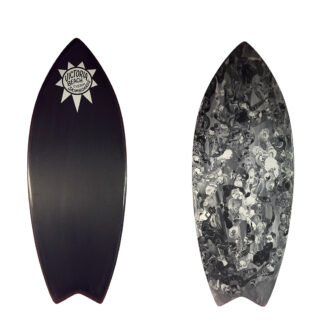 Poly Carbon M Fishtail Shape #717